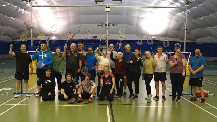 Haverfordwest Badminton Club AGM group photo